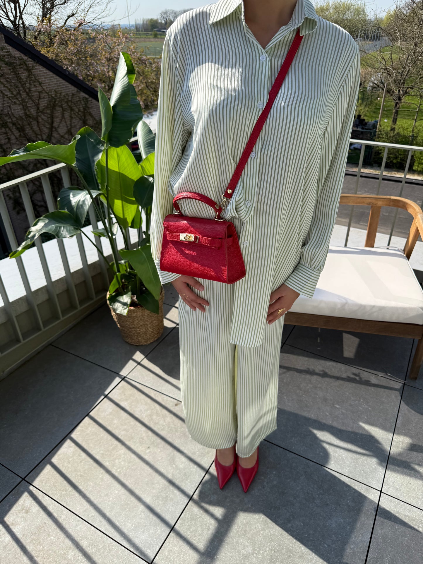 Gestreepte Tuniek Ensemble
